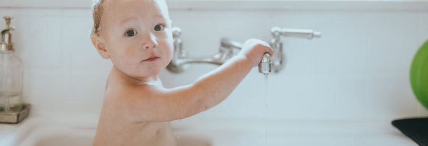 bain flocon d'avoine eczema bebe