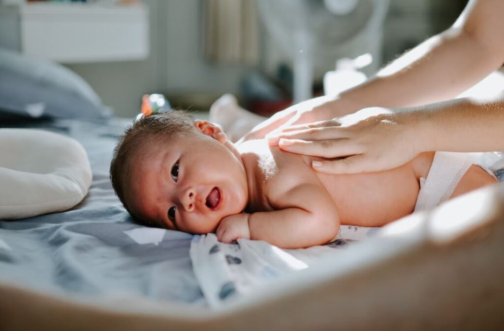 bébé avec eczéma
